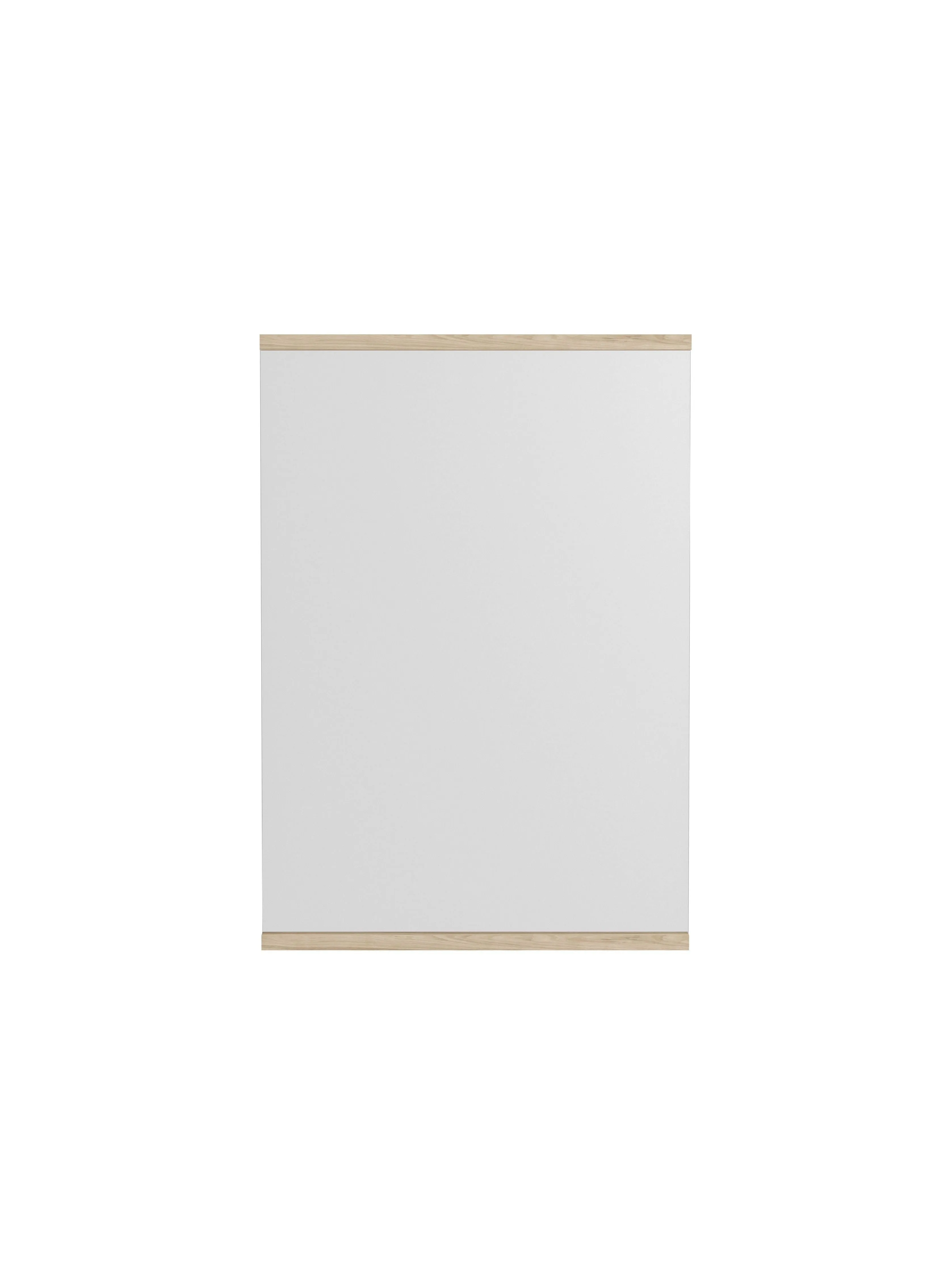 Moebe Rectangular Wall Mirror 71,9x50 Cm, Ash