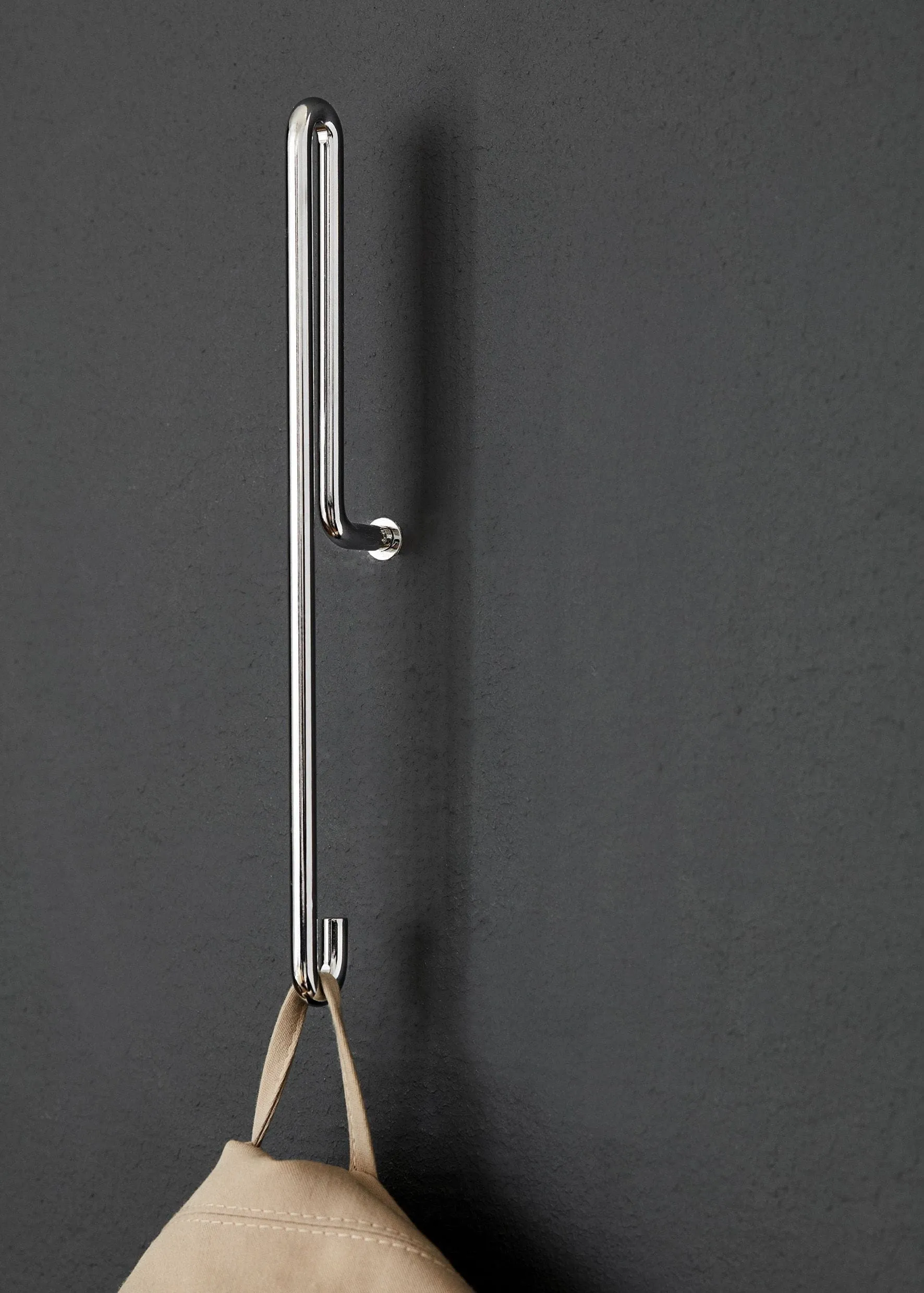 Moebe Wall Hook Large, Chrome