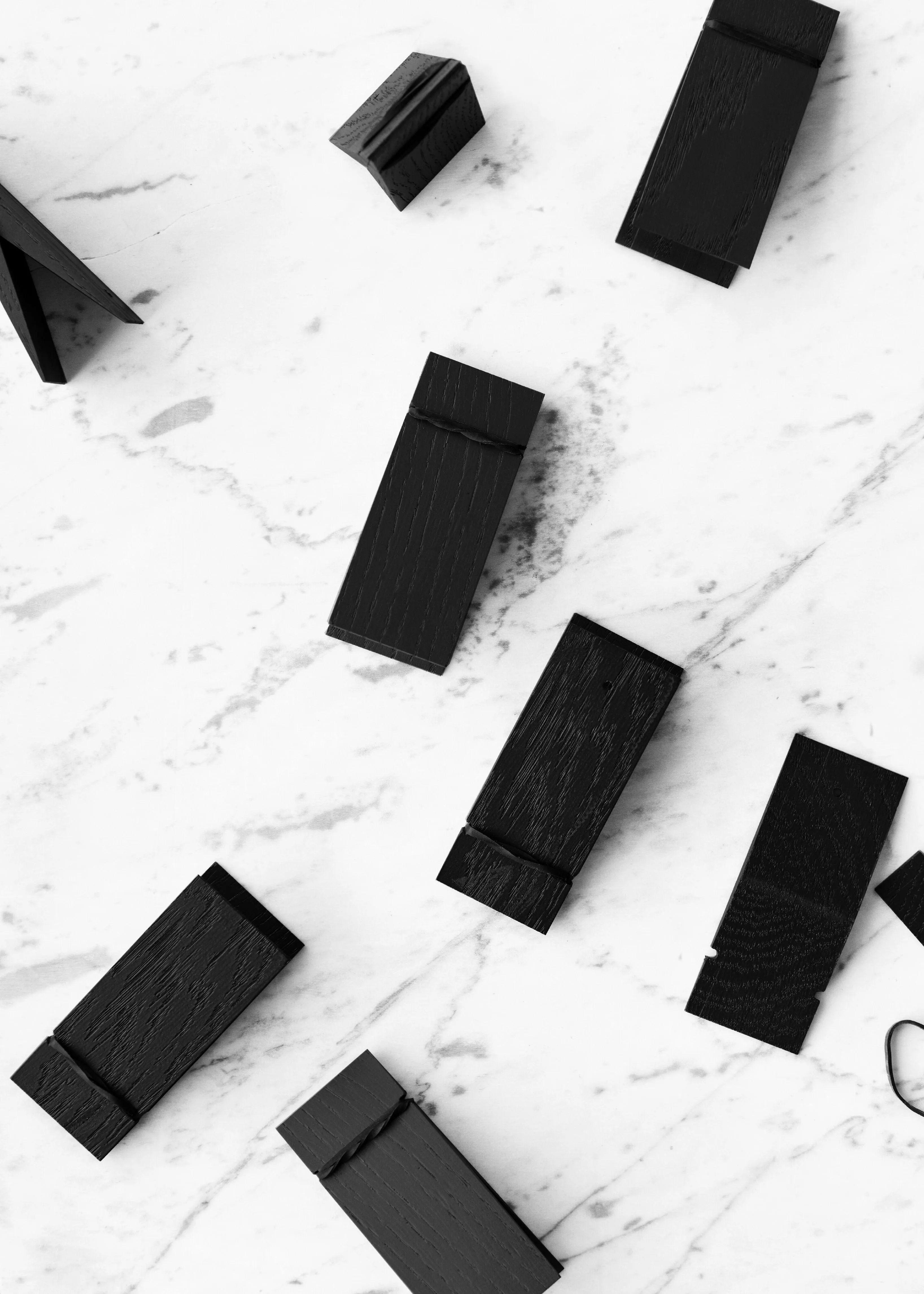 Moebe Wooden Clips, Black