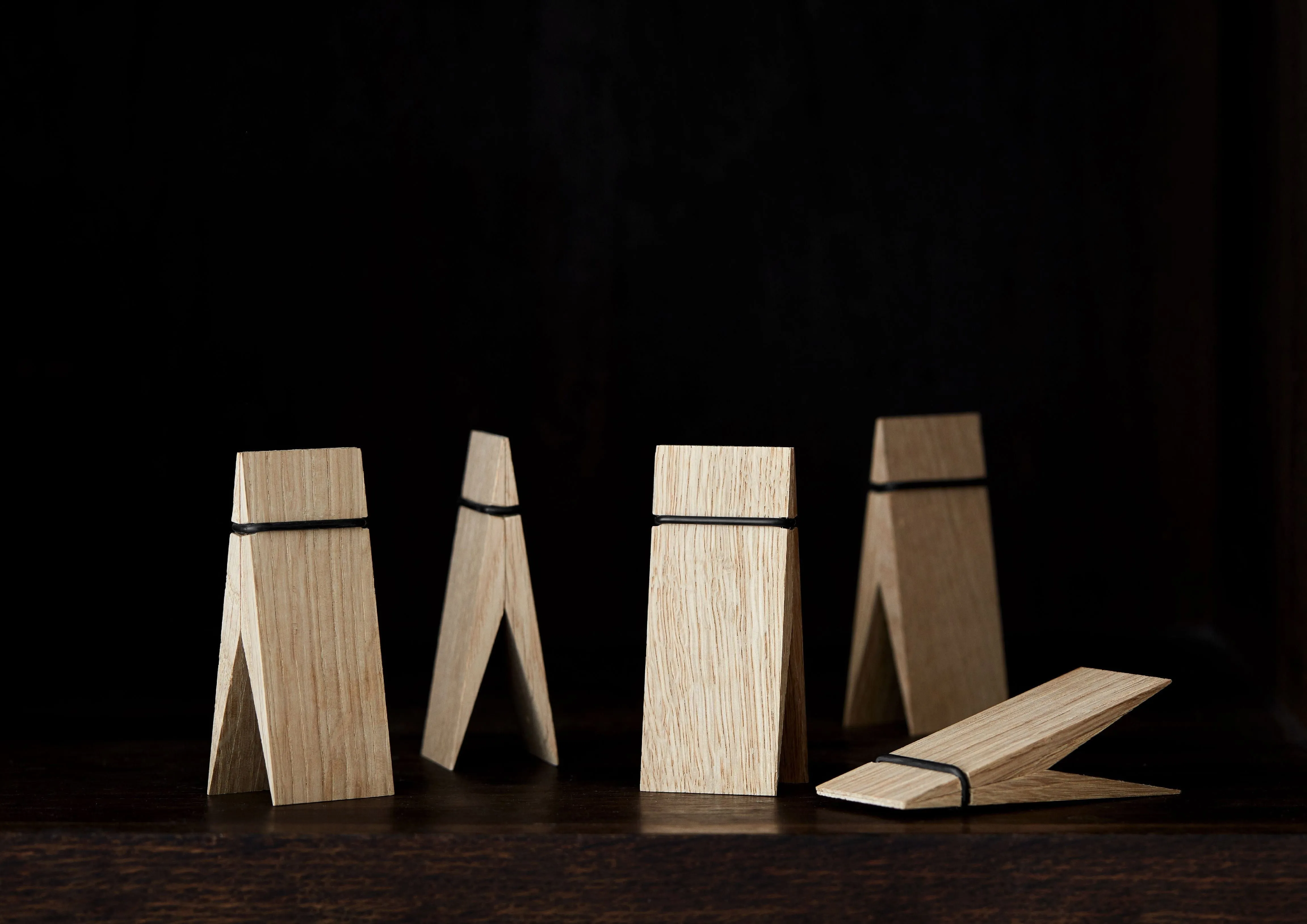 Moebe Wooden Clips, Oak