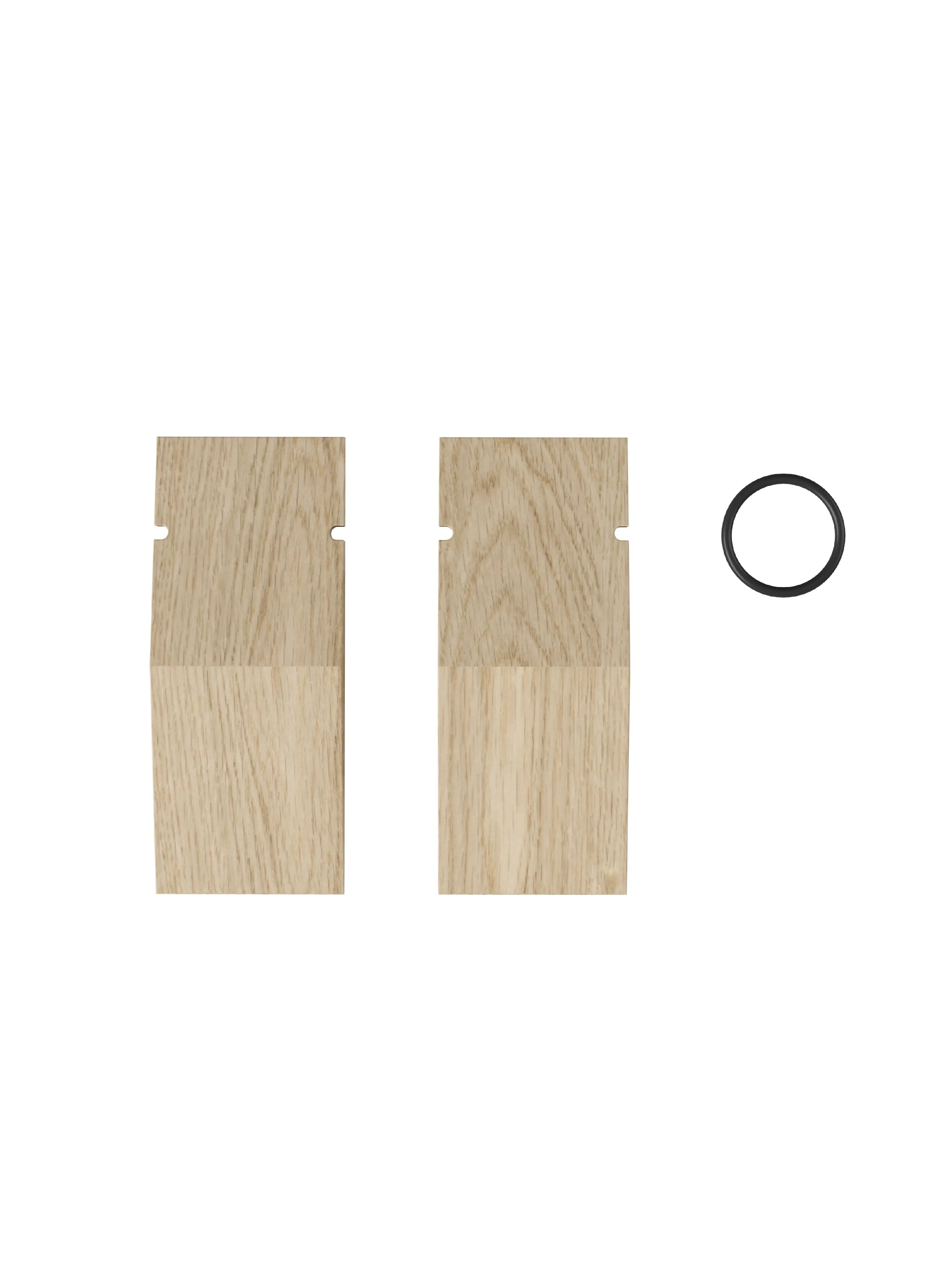 Moebe Wooden Clips, Oak