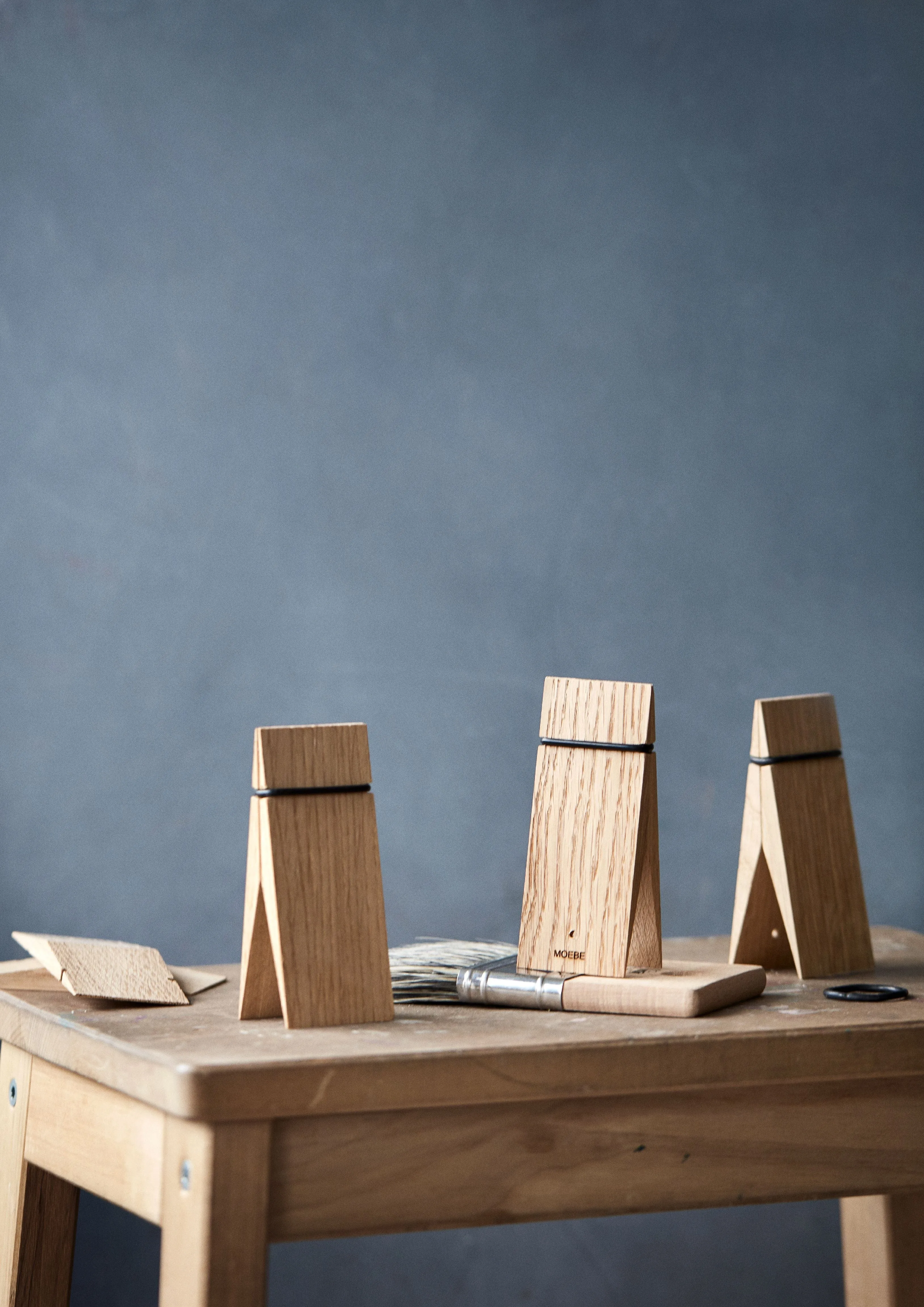 Moebe Wooden Clips, Oak
