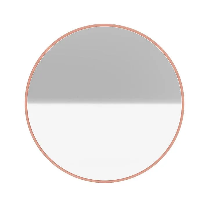 Montana Colour Frame Mirror, Rhubarb Red