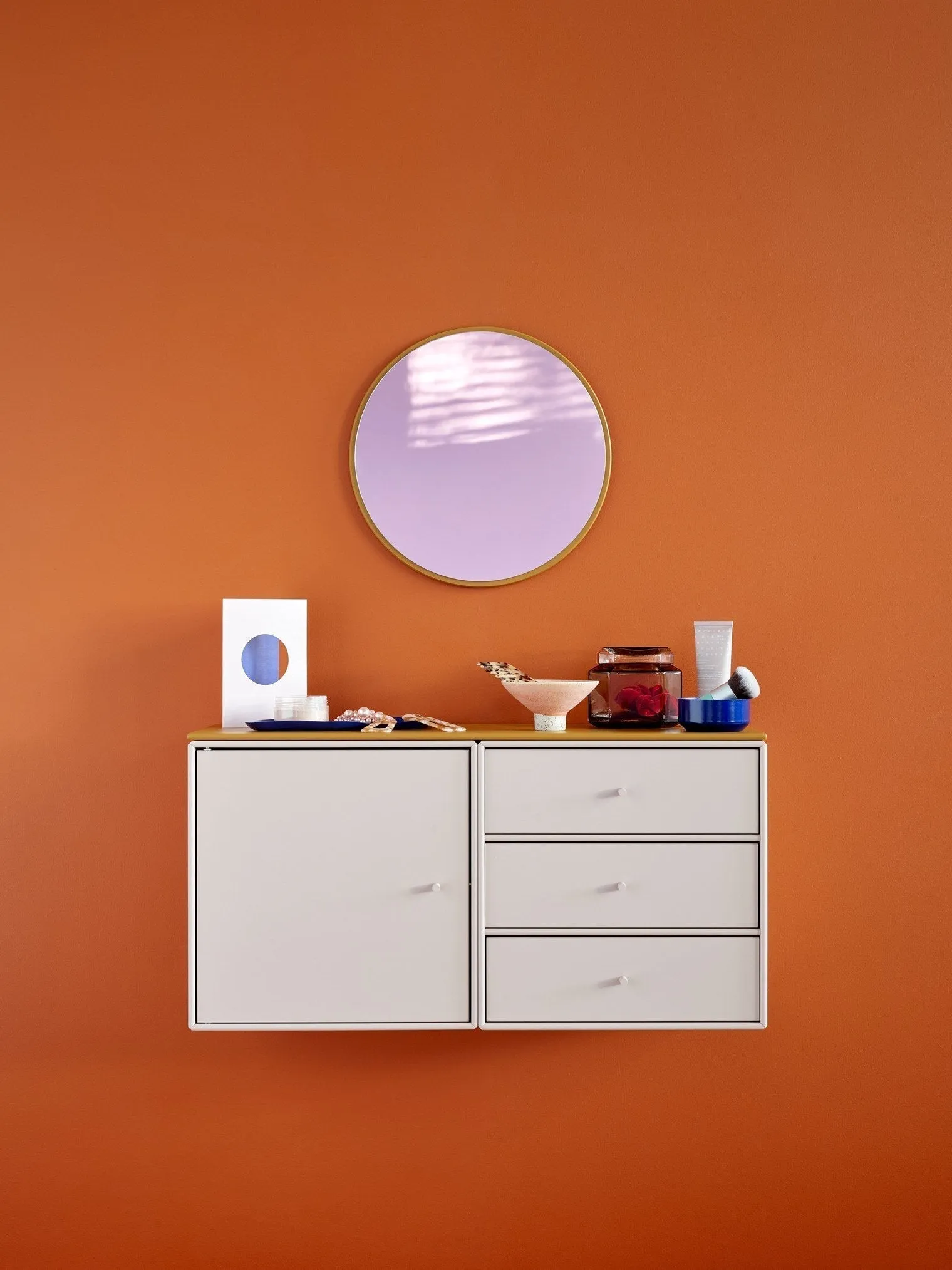 Montana Mini Mci Mirror, Anthracite