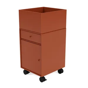 Montana Runner Office Unit On Castors, Hokkaido Braun