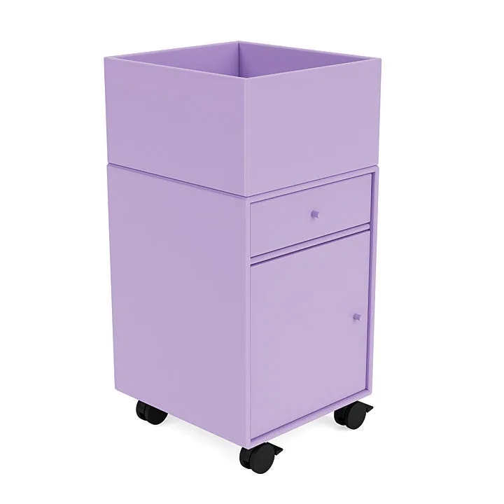Montana Runner Office Unit On Castors, Iris