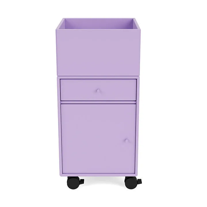 Montana Runner Office Unit On Castors, Iris