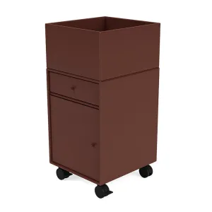 Montana Runner Office Unit On Castors, Masala