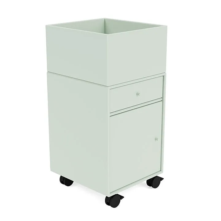 Montana Runner Office Unit On Castors, Mist