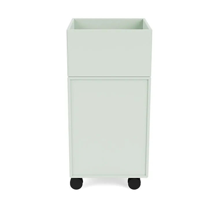 Montana Runner Office Unit On Castors, Mist