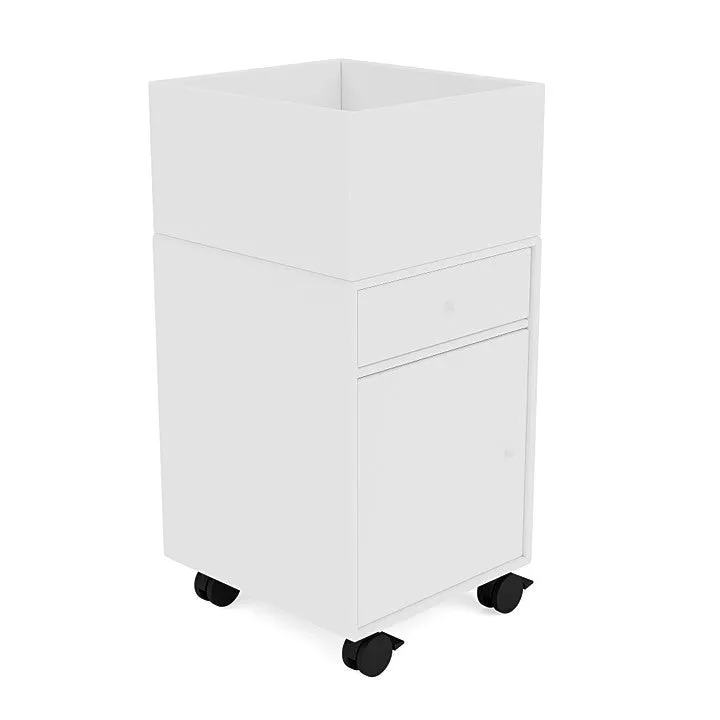 Montana Runner Office Unit On Castors, New White