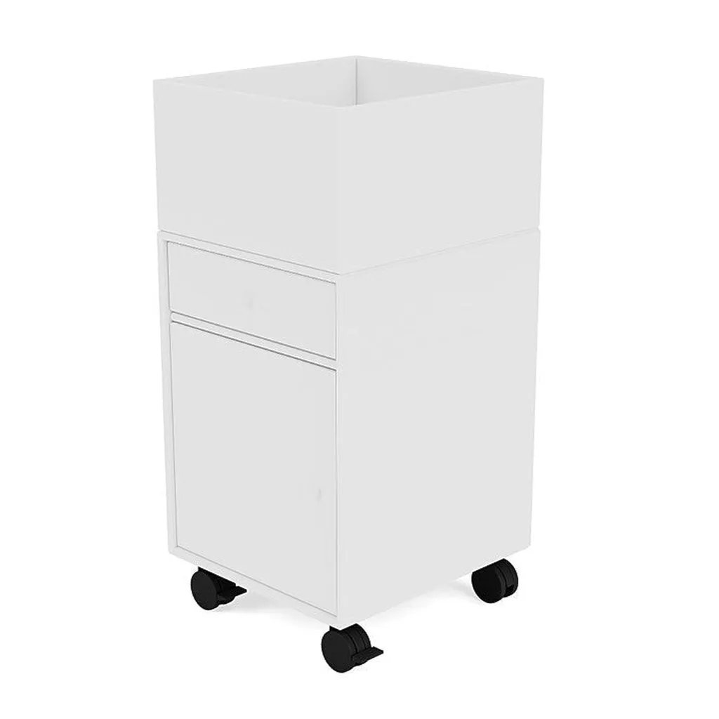 Montana Runner Office Unit On Castors, New White