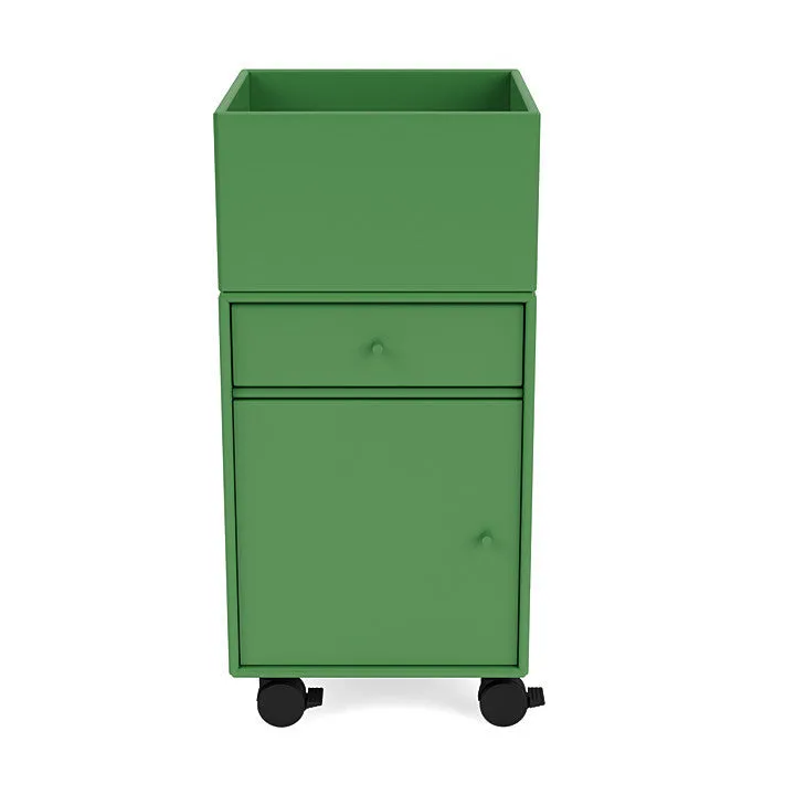 Montana Runner Office Unit On Castors, Parsley Green
