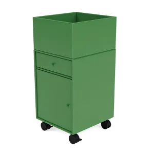 Montana Runner Office Unit On Castors, Parsley Green