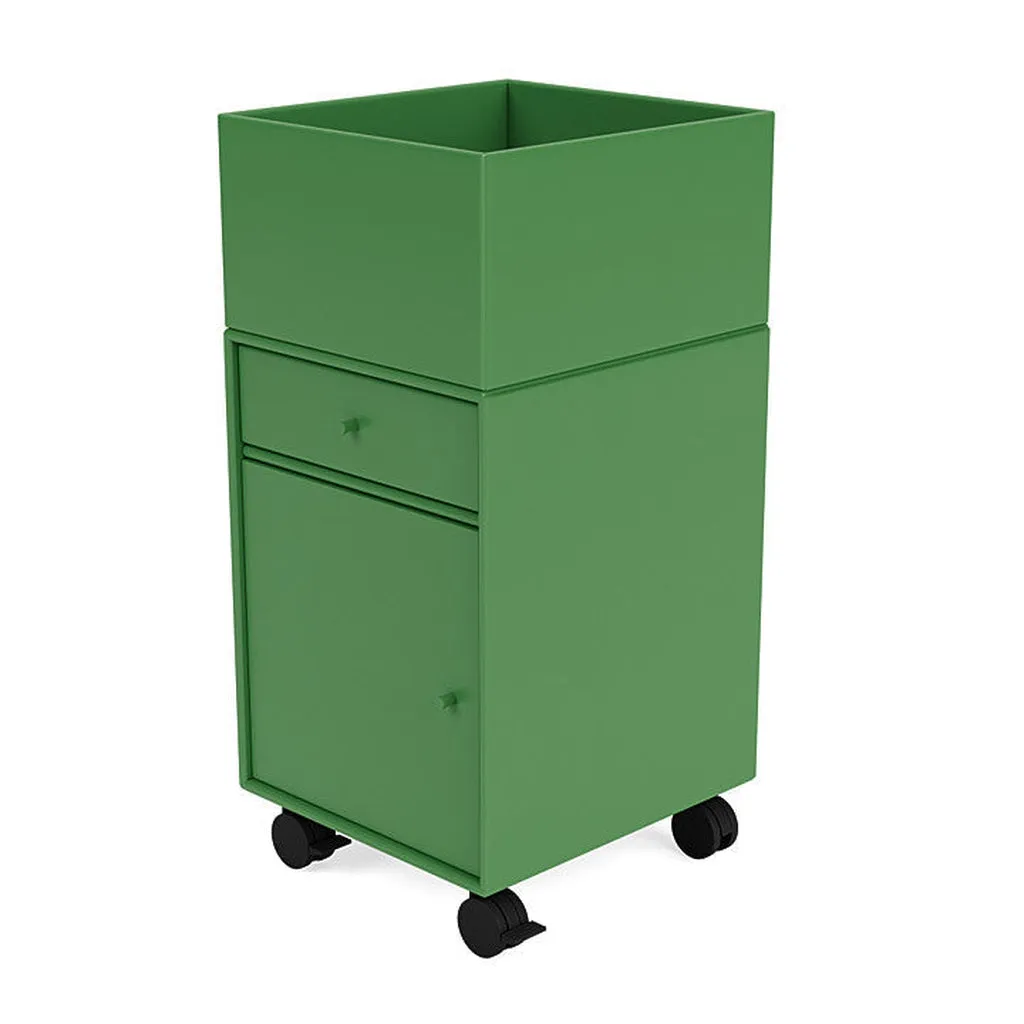 Montana Runner Office Unit On Castors, Parsley Green