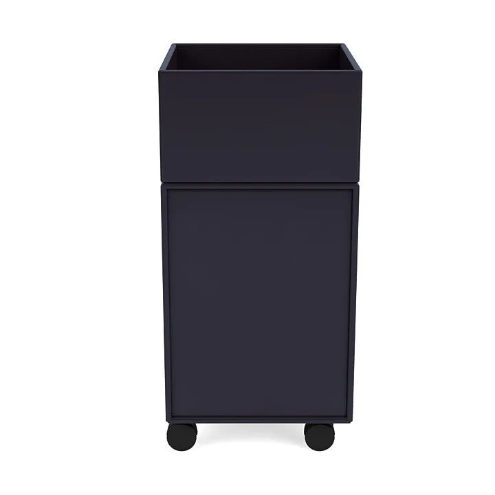 Montana Runner Office Unit On Castors, Shadow