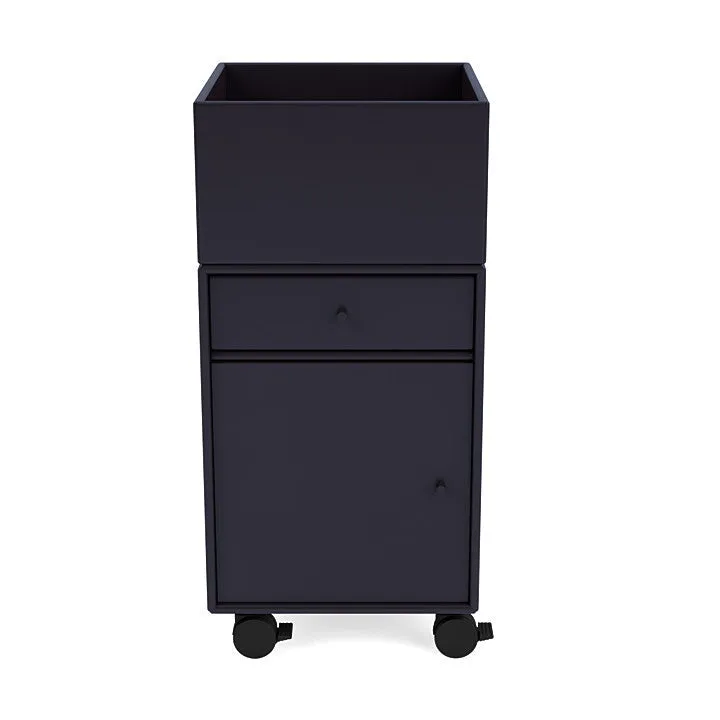 Montana Runner Office Unit On Castors, Shadow