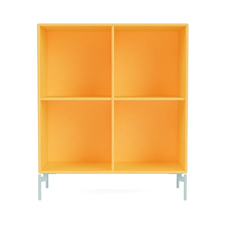 Montana Show Bookcase With Legs, Acacia/Flint