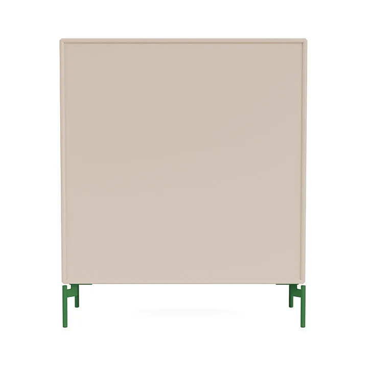 Montana Show Bookcase With Legs, Clay/Parsley