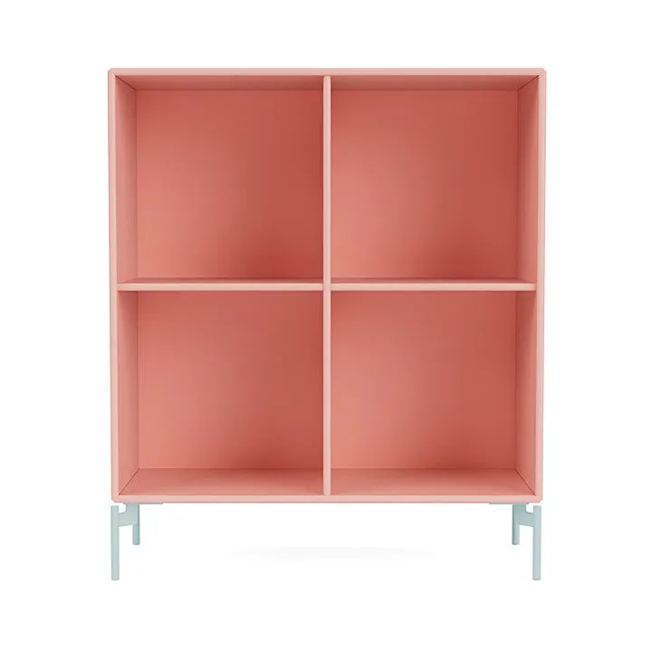 Montana Show Bookcase With Legs, Ruby/Flint