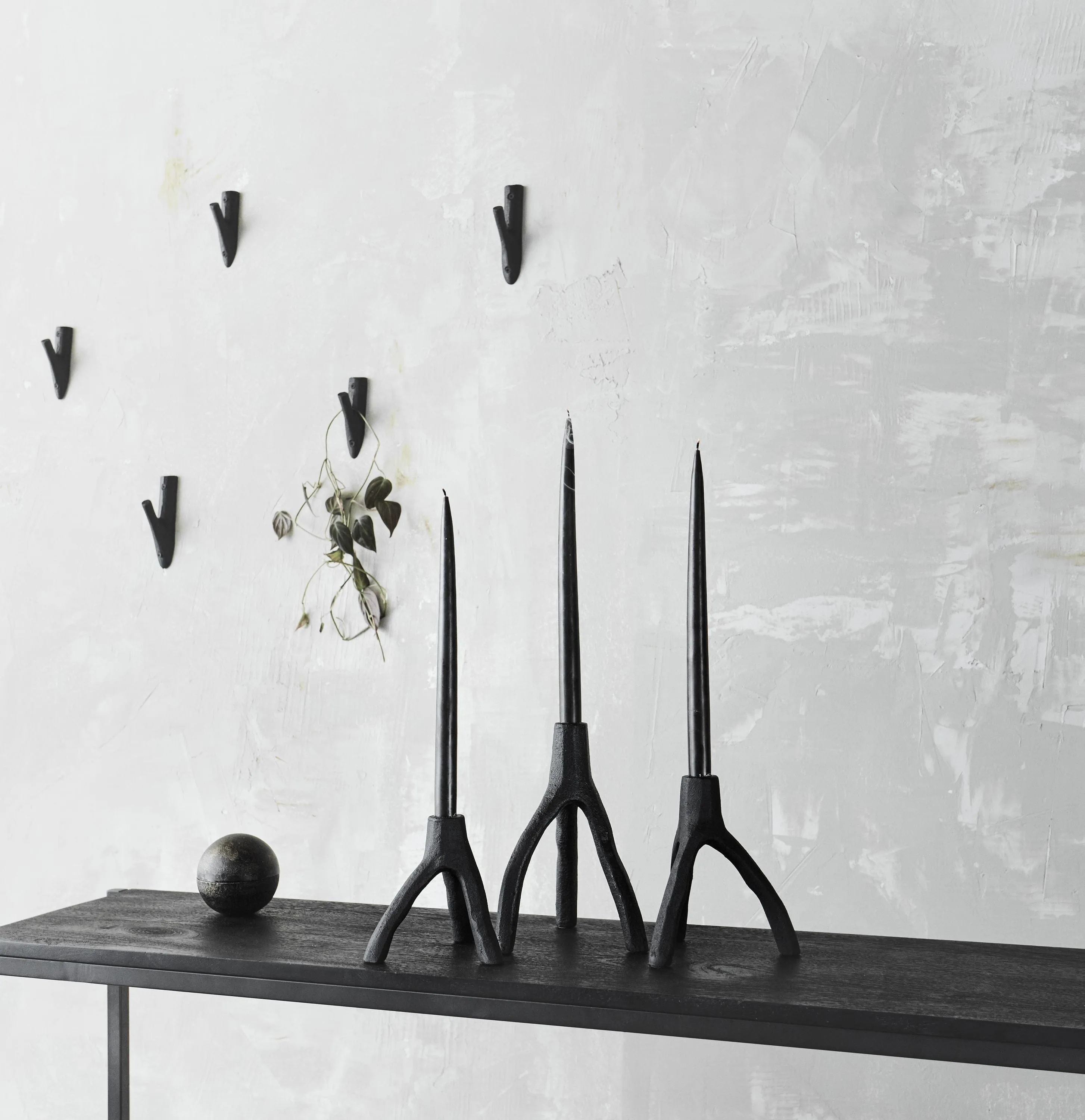 Muubs Aion Hook Black 3 Pcs., Large