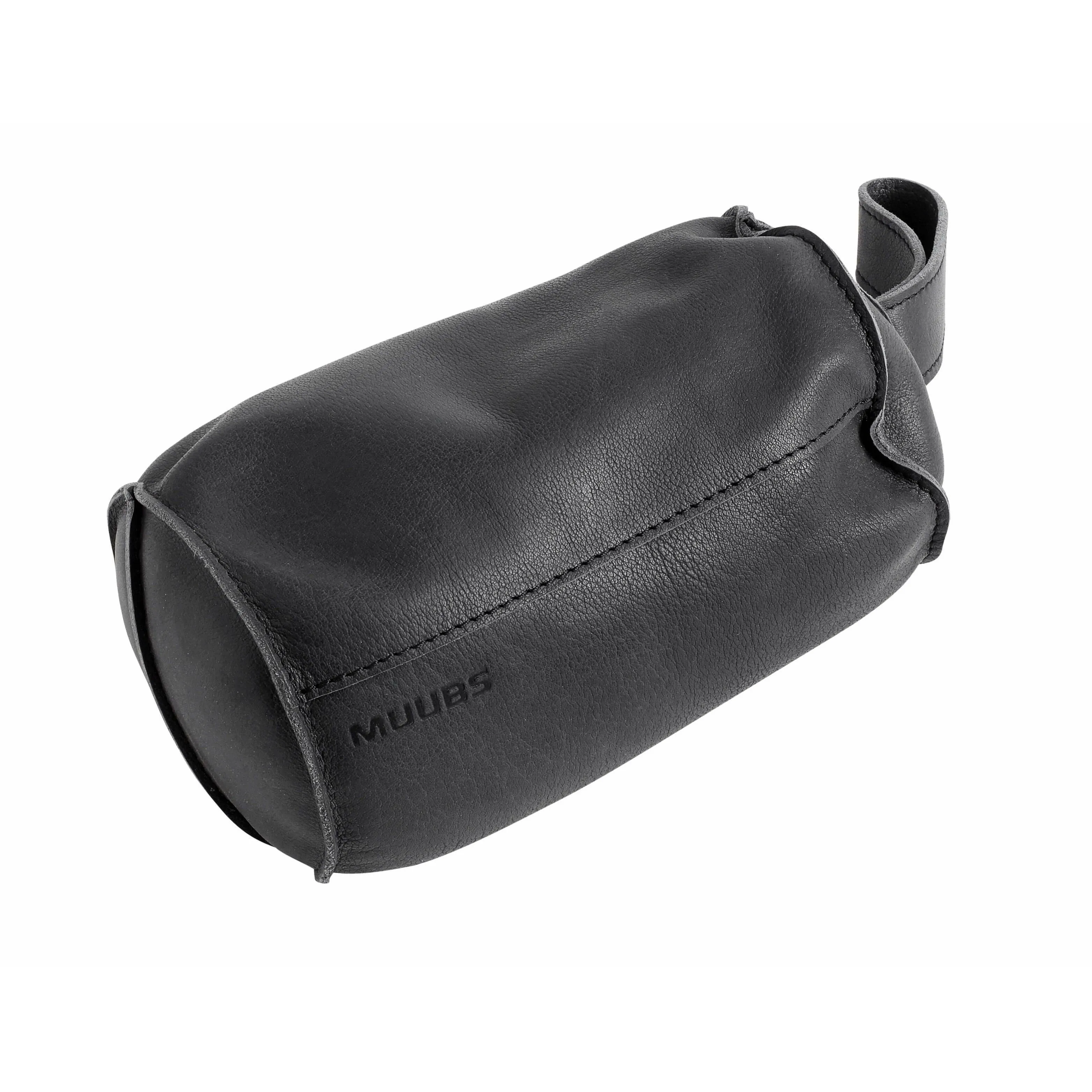 Muubs Camou Doorstop 3 Kg 20cm, Black Leather