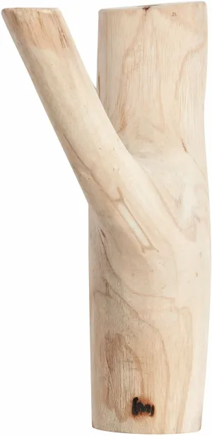 Muubs Twig Toilet Roll Holder Teak, 20cm