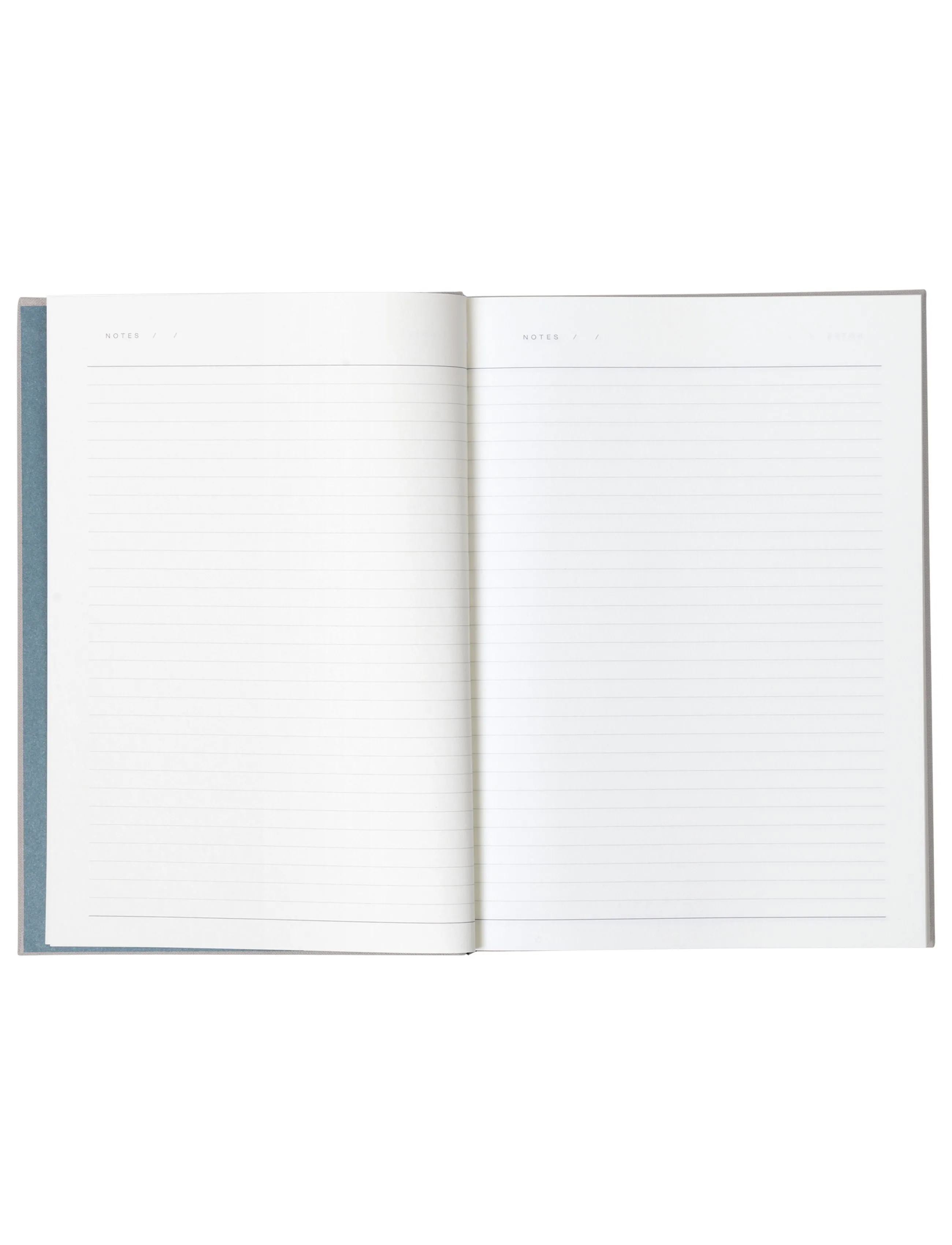 Notem Studio Bea, Notebook With Elastic Band, Light Gray