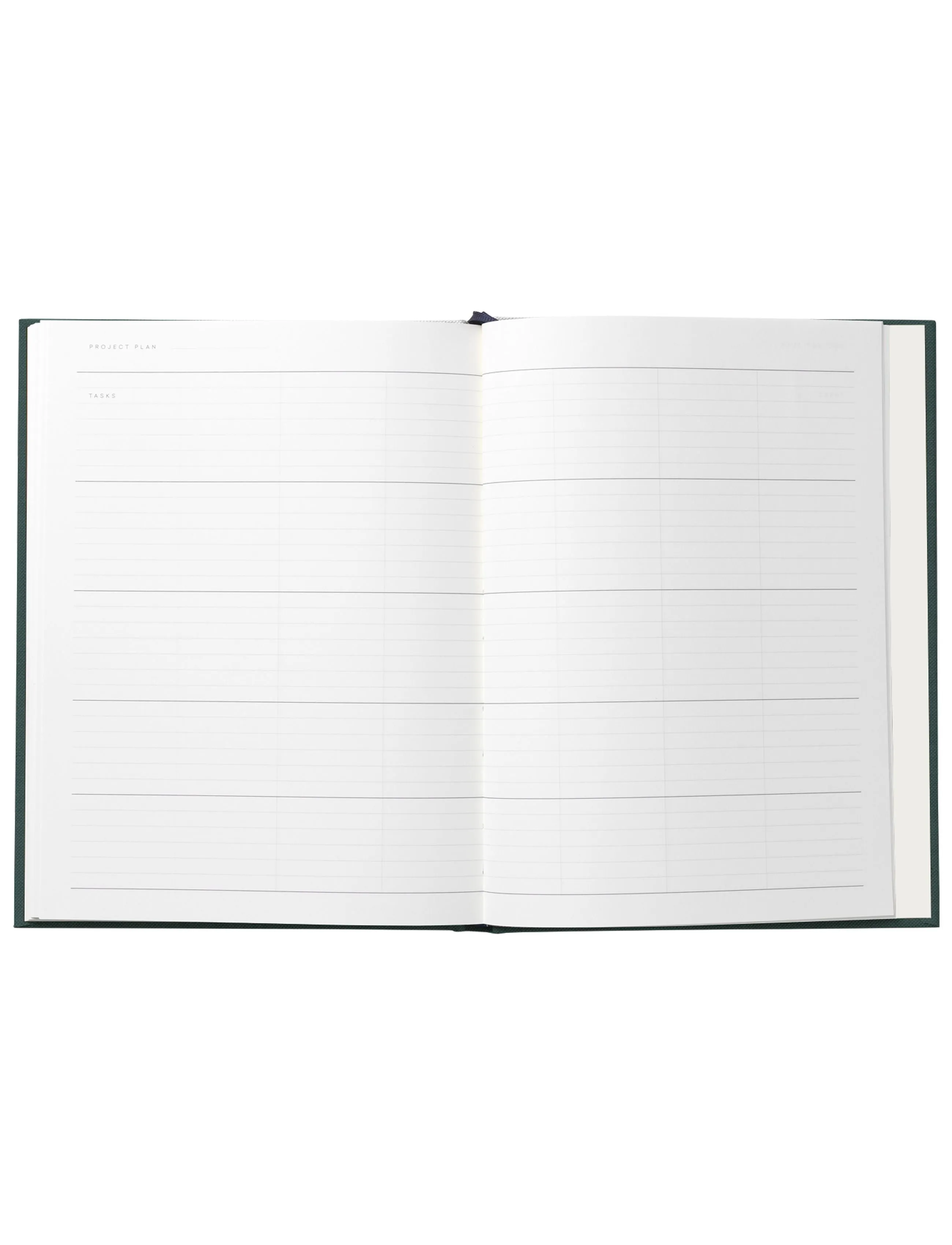 Notem Studio Even Work Journal Large, Dark Green Cloth