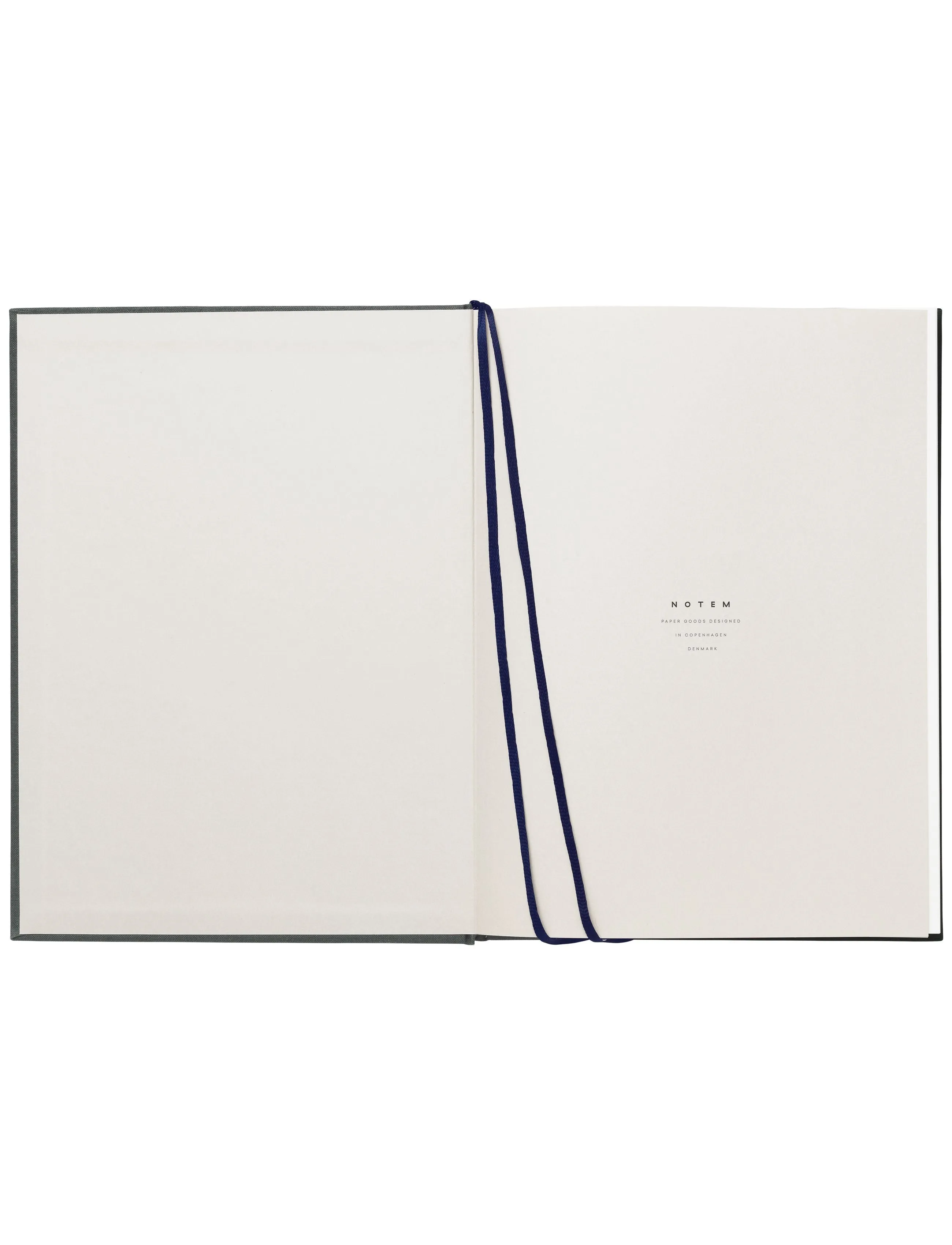 Notem Studio Even Work Journal Large, Dark Green Cloth