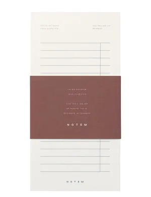 Notem Studio Milo To Do Notepad