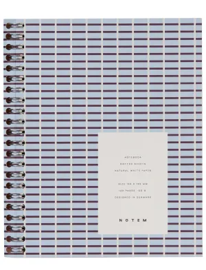 Notem Studio Nela Notebook Medium, Blue