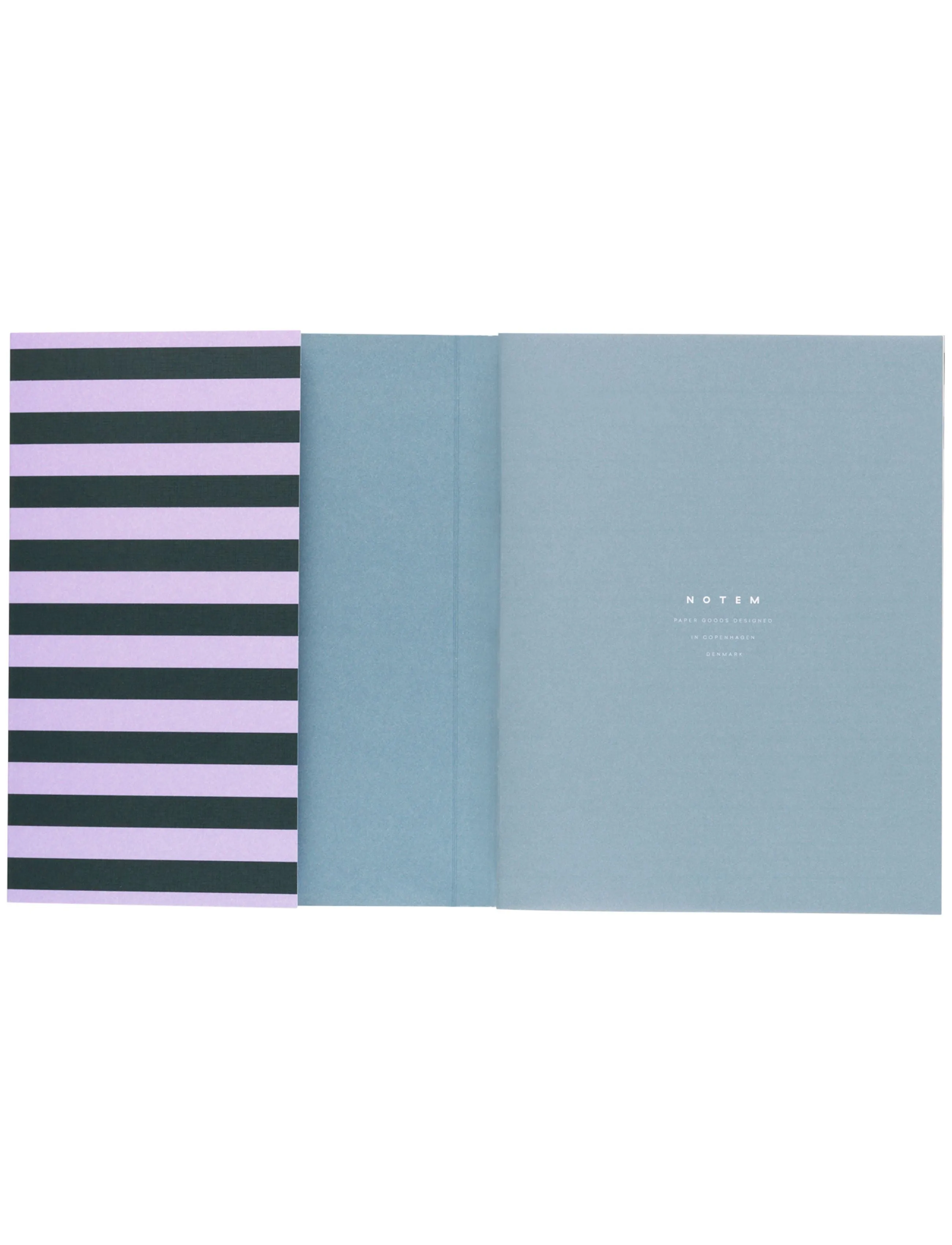 Notem Studio Uma Flat Lay Paper Weekly Planner Medium, Green And Rose