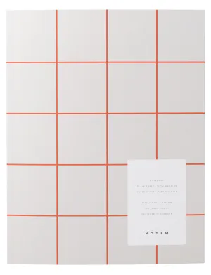 Notem Studio Uma Notebook Large, Light Gray