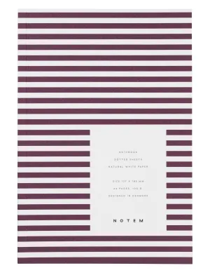 Notem Studio Vita Notebook Small, Bordeaux