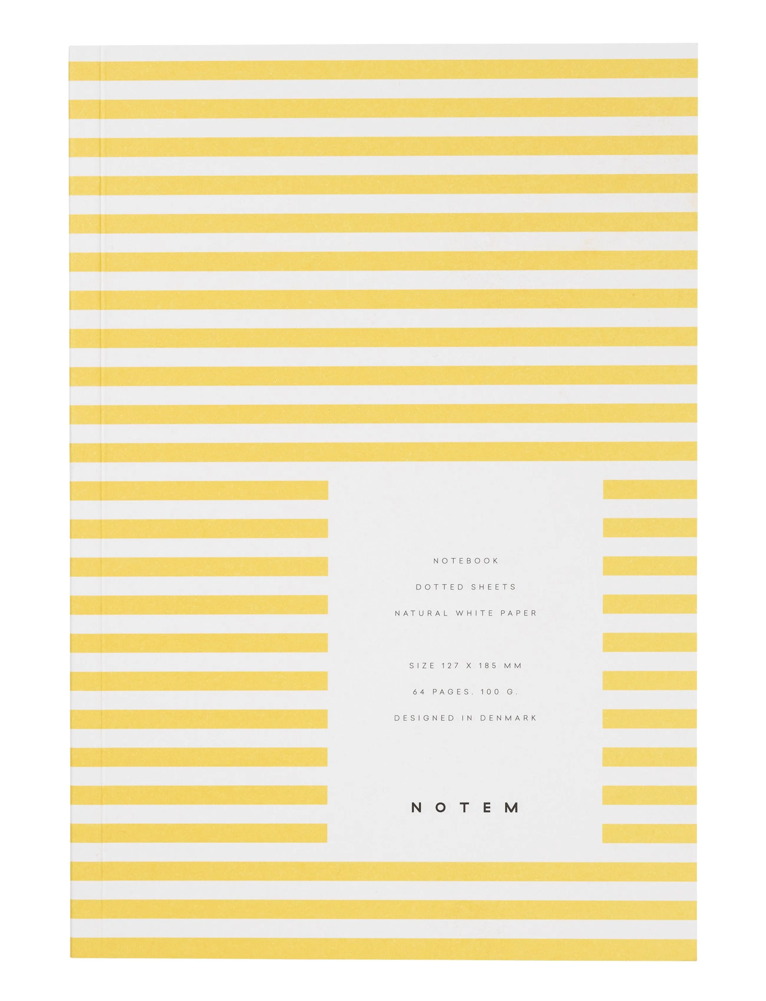 Notem Studio Vita Notebook Small, Yellow