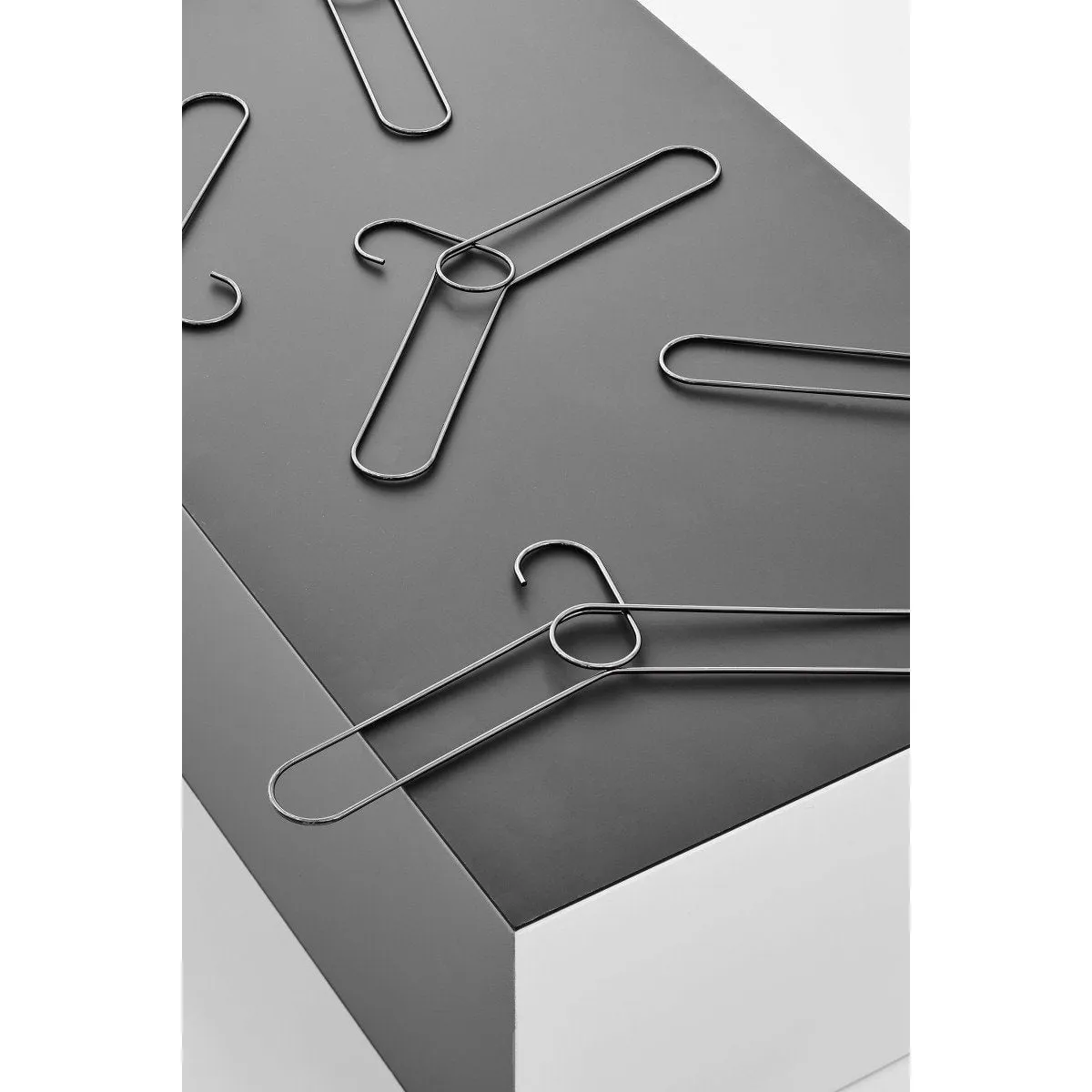 Puik Loop Coat Hanger Set Of 3, Black