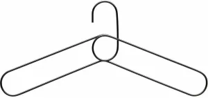 Puik Loop Coat Hanger Set Of 3, Black