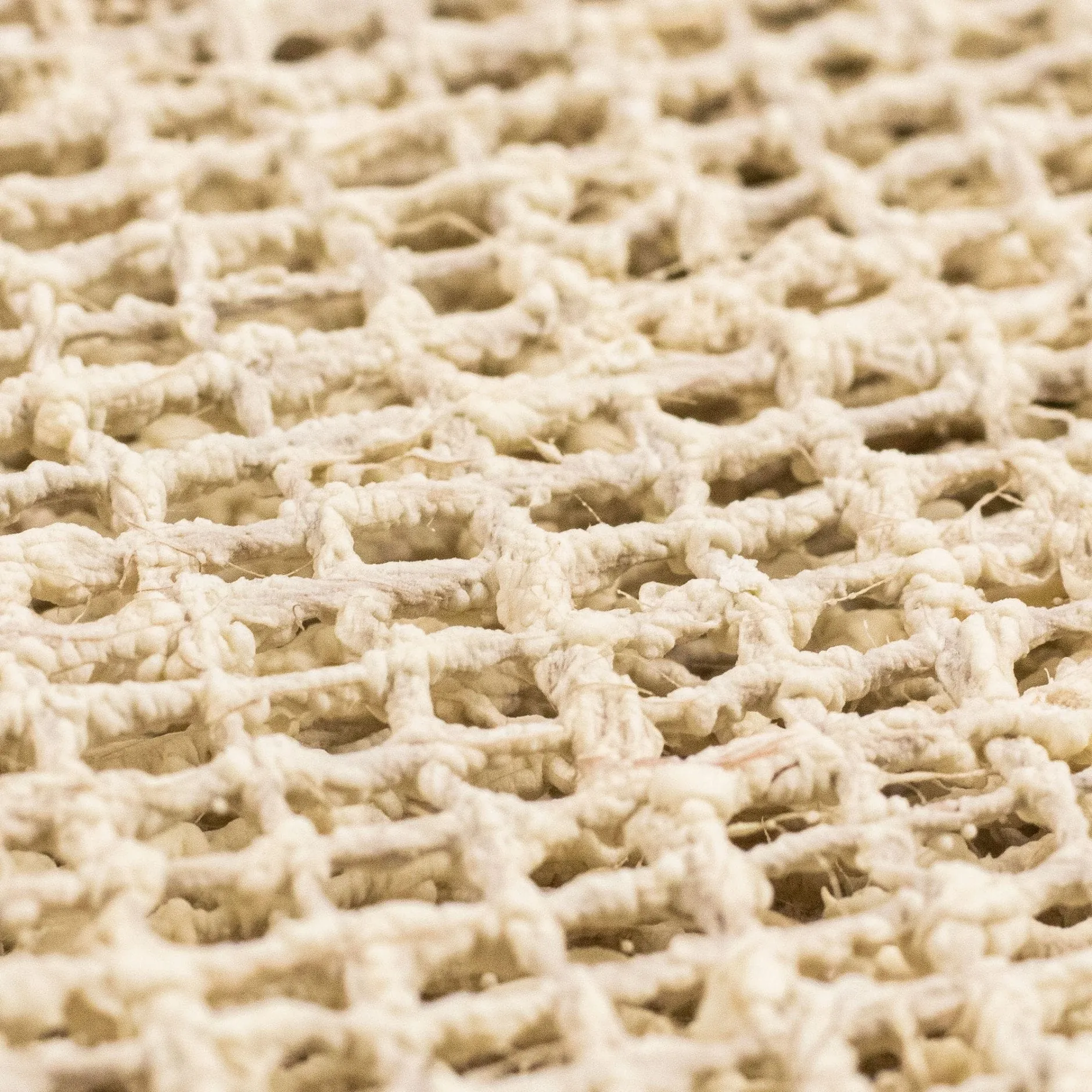 Rug Solid Anti Slip Mat Organic Latex And Jute, 50 X 80 Cm