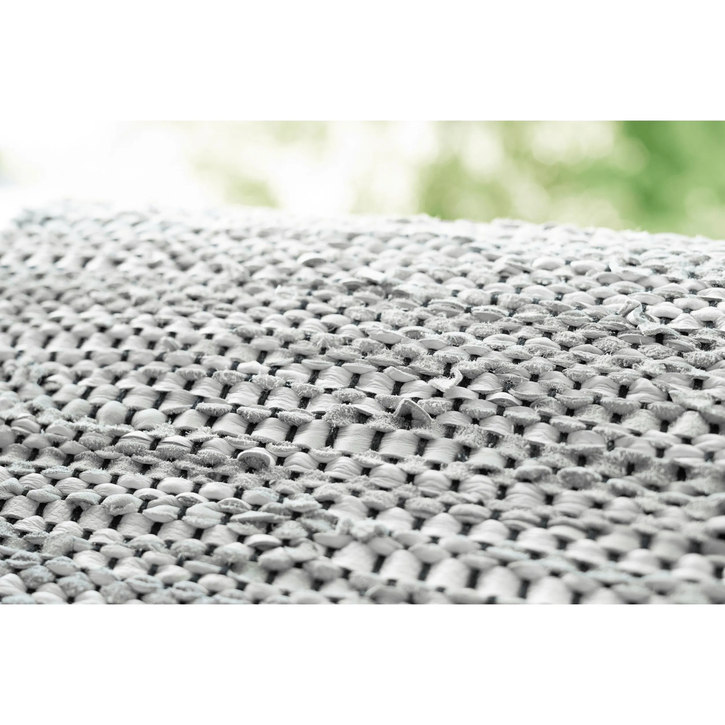 Rug Solid Leather Rug Light Grey, 75 X 300 Cm