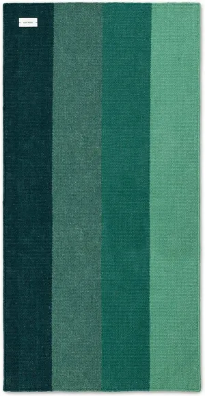 Rug Solid Pet Carpet Gradient Forest, 75 X 200 Cm