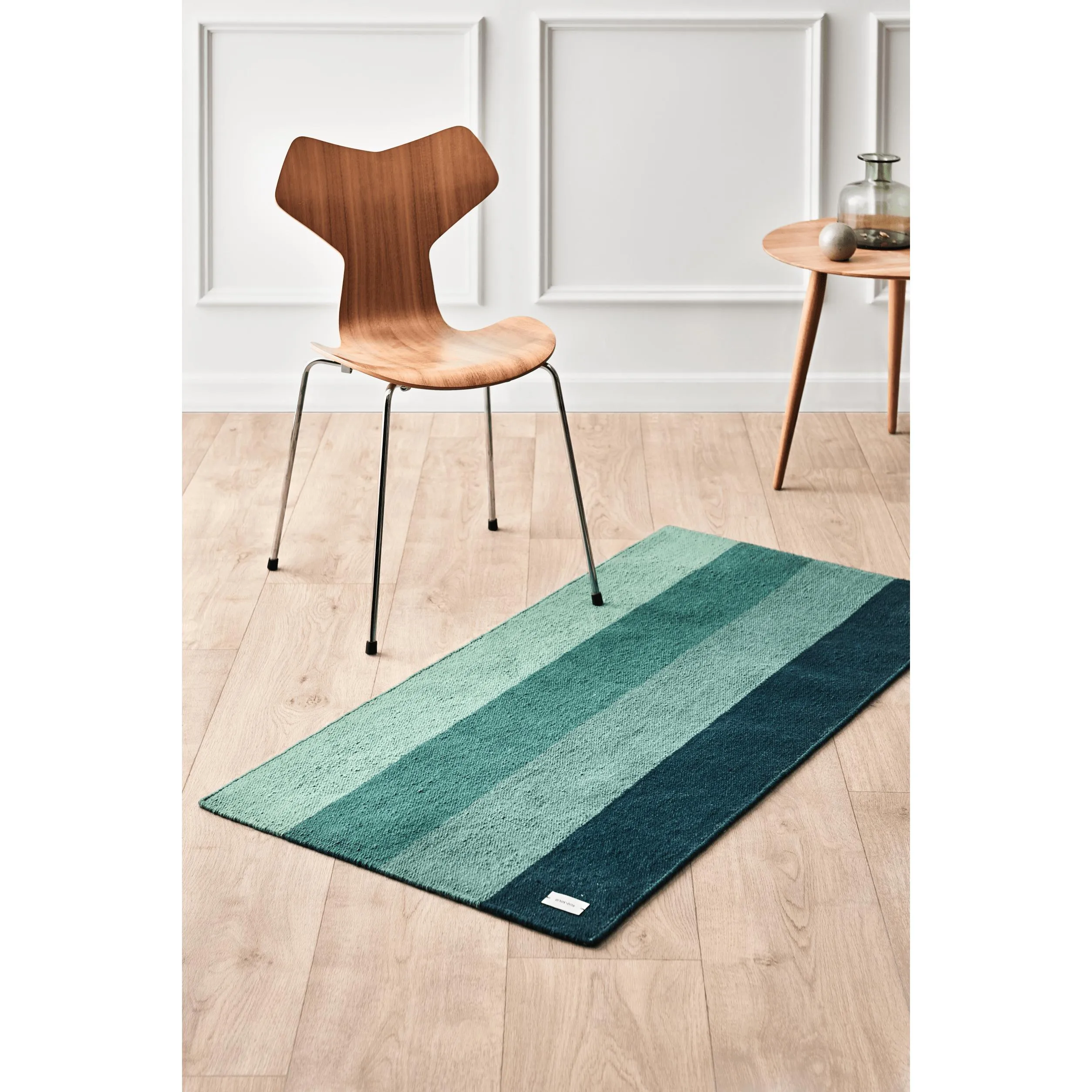 Rug Solid Pet Carpet Gradient Forest, 75 X 200 Cm