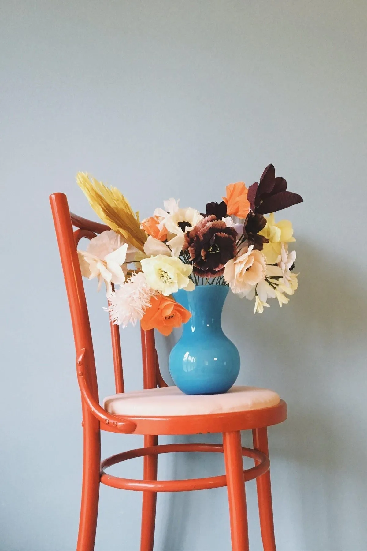 Studio About Paper Flower Ice Poppy, Ochra