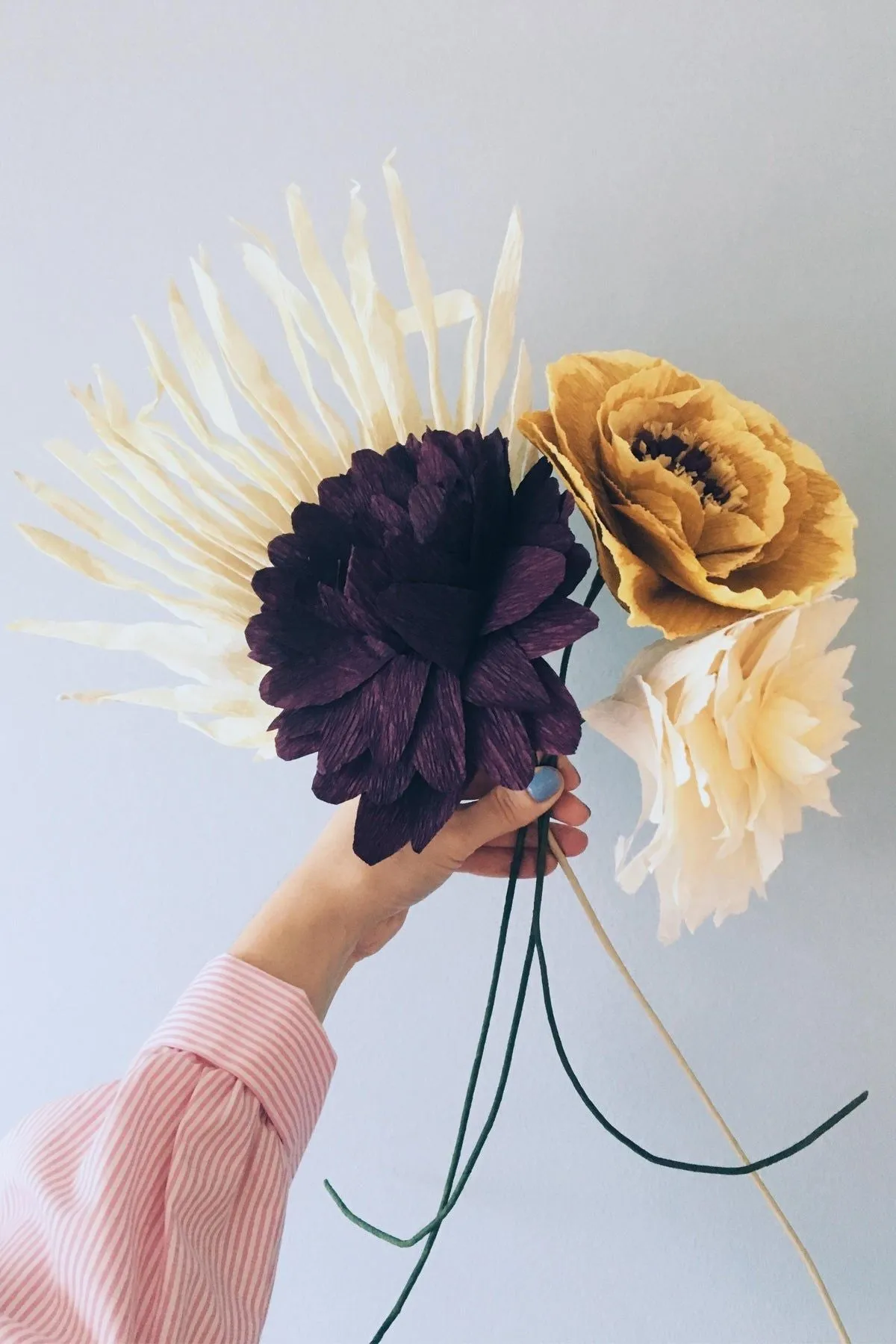 Studio About Paper Flower Palm, Sand