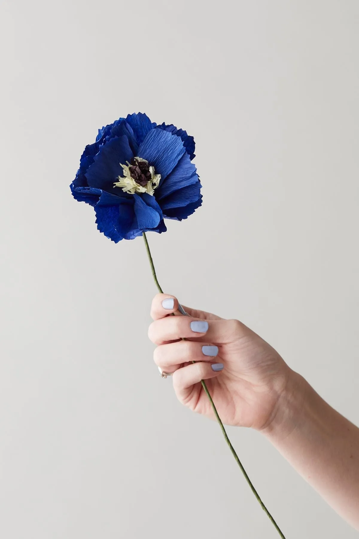 Studio About Paper Flower Peony, Blue