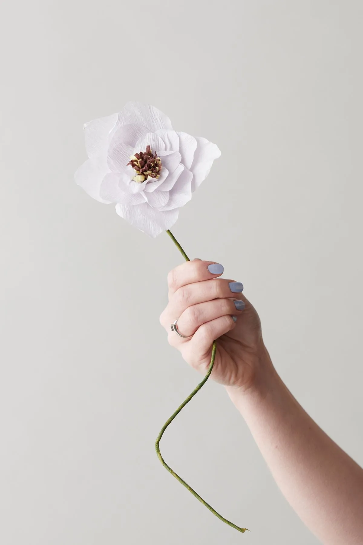 Studio About Paper Flower Poppy, Purple