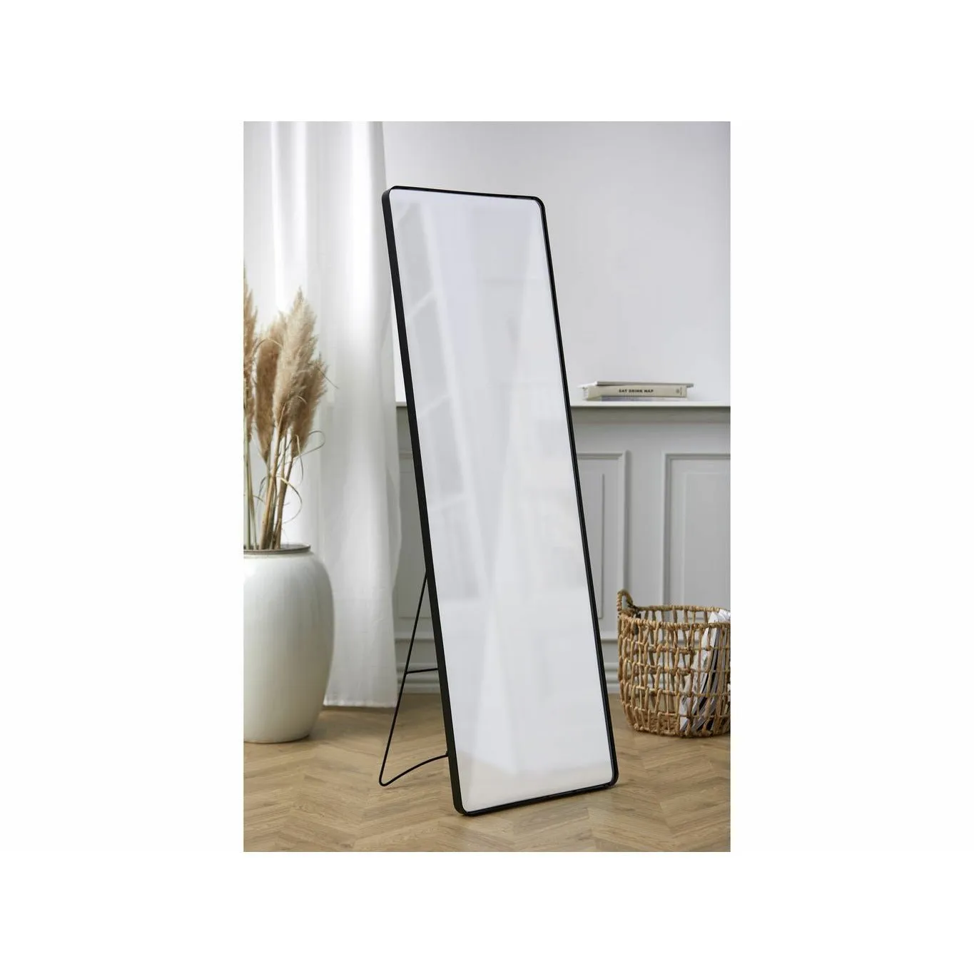 Villa Collection Mirror 45x3 Cm, Black