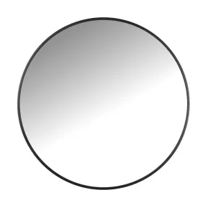 Villa Collection Mirror ø 80 Cm, Black