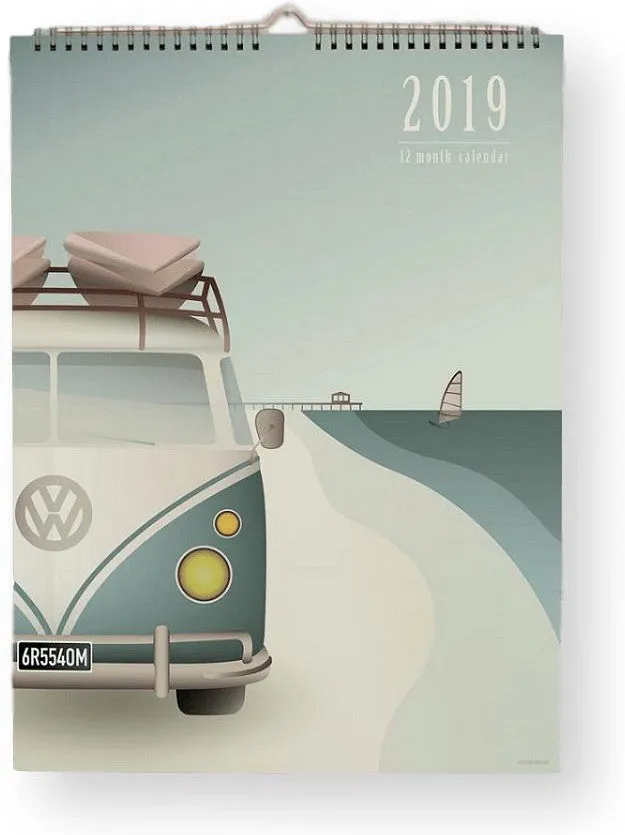 Vissevasse Wall Calendar 2019