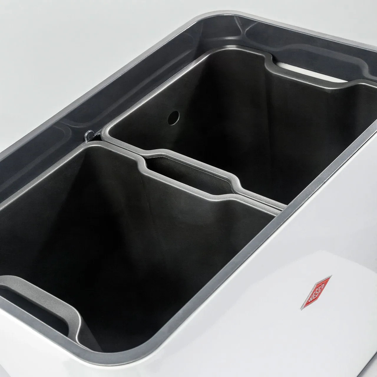 Wesco I.Master Double With Sensor 2x20 Litres, Black Matt